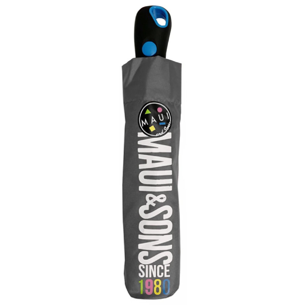 Maui & Sons 6112 Αυτόματη Ομπρέλα Βροχής Σπαστή Γκρι Accessories