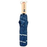 Nautica 6662-01 Αυτόματη Αντιανεμική Ομπρέλα Βροχής Σπαστή Μπλε 1