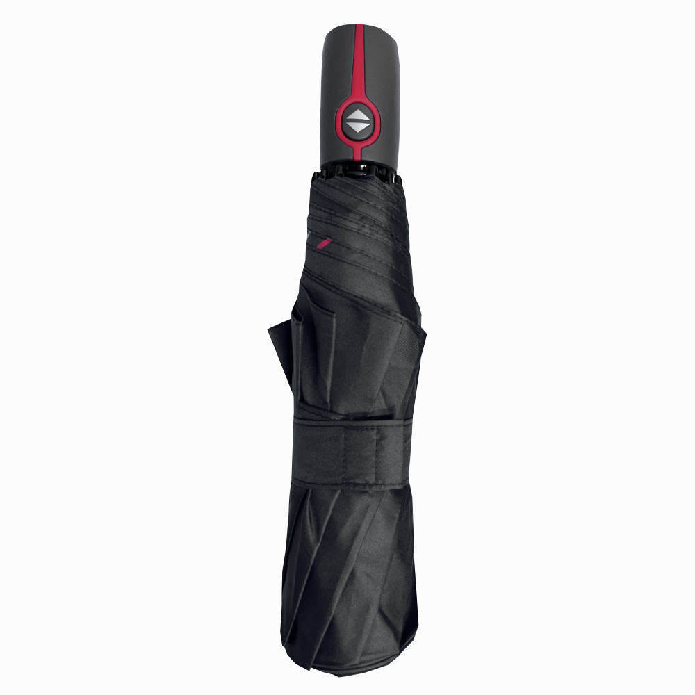 Nautica 6665 Αυτόματη open-close Αντιανεμική Ομπρέλα Βροχής Σπαστή Μαύρη Accessories