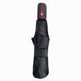 Nautica 6665 Αυτόματη open-close Αντιανεμική Ομπρέλα Βροχής Σπαστή Μαύρη 1