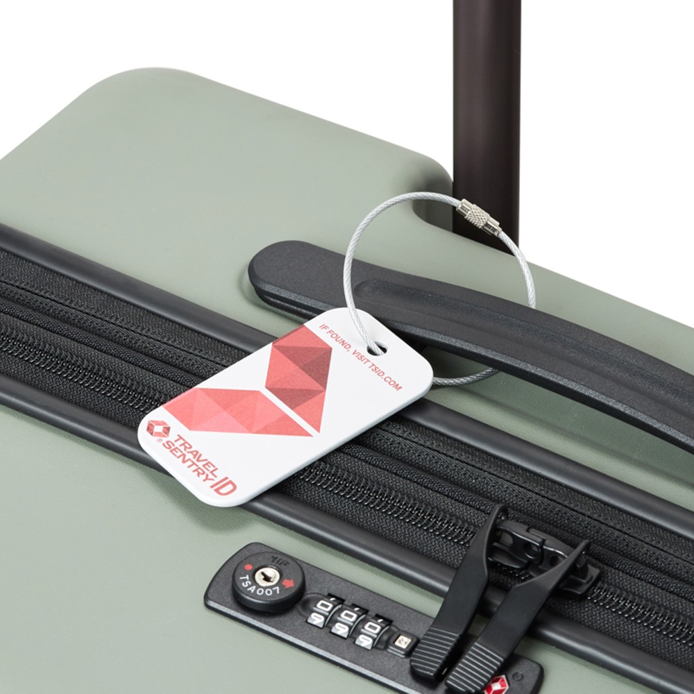 Travel Sentry 7649989971012 TSID Luggage Tag / Ετικέτα Αποσκευής Κόκκινη Είδη ταξιδιού