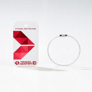 Travel Sentry 7649989971012 TSID Luggage Tag / Ετικέτα Αποσκευής Κόκκινη Είδη ταξιδιού