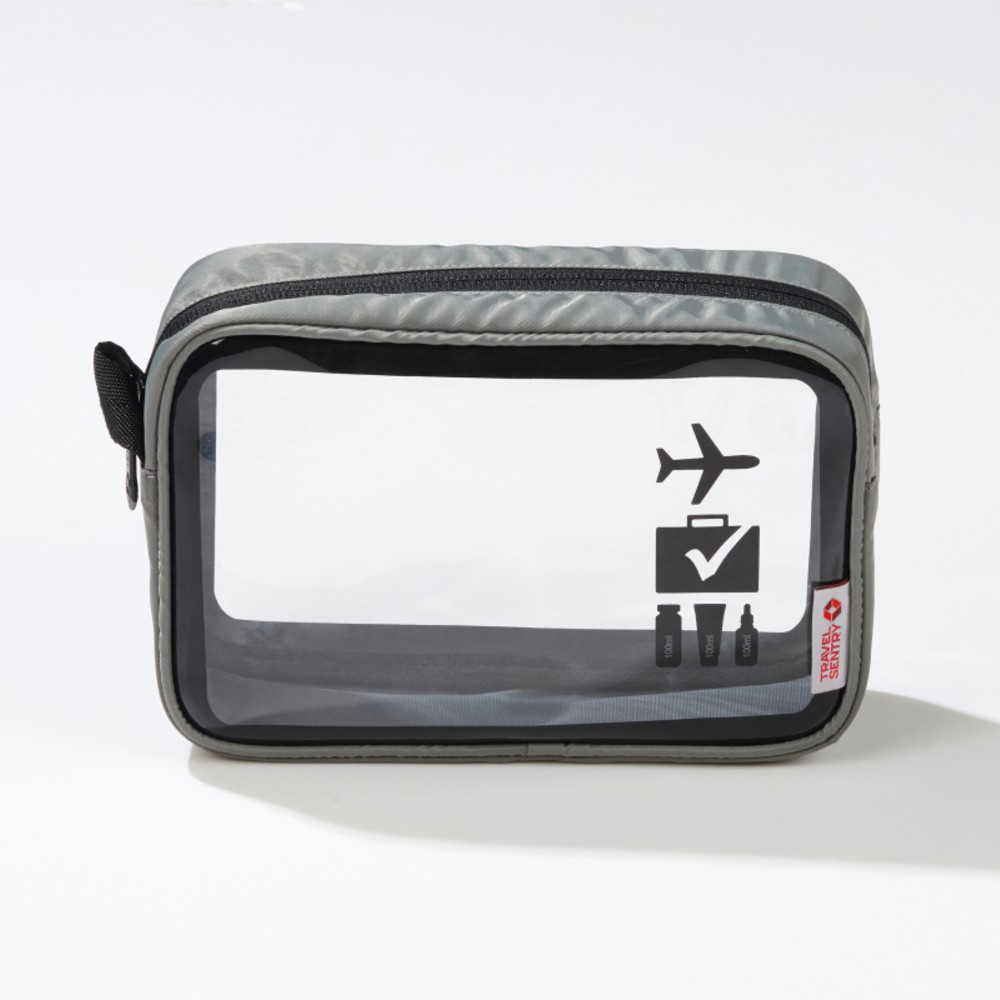 Travel Sentry 7649989971043 Carry-on Toiletry Pouch Ταξιδιωτικό Νεσεσέρ Γκρι 