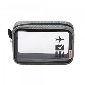 Travel Sentry 7649989971043 Carry-on Toiletry Pouch Ταξιδιωτικό Νεσεσέρ Γκρι 