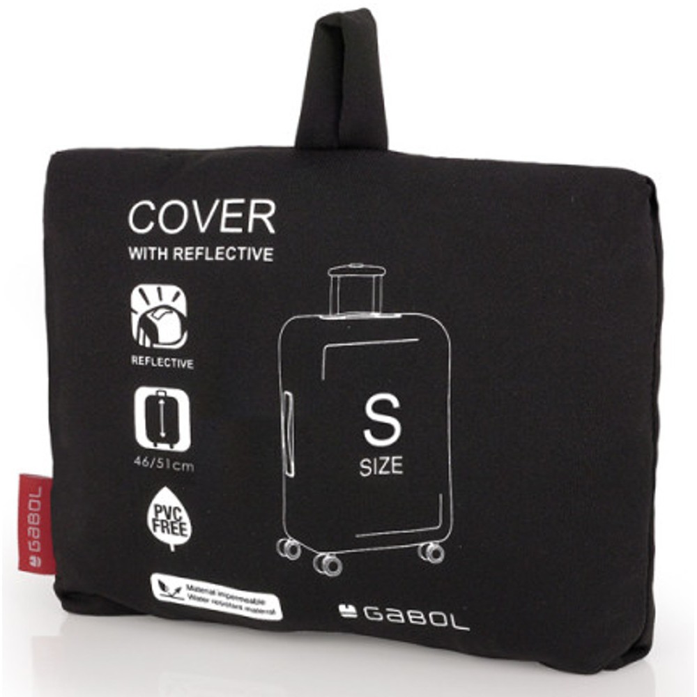 Gabol 800005 Κάλυμμα Βαλίτσας Luggage Cover SMALL Μαύρο Είδη ταξιδιού