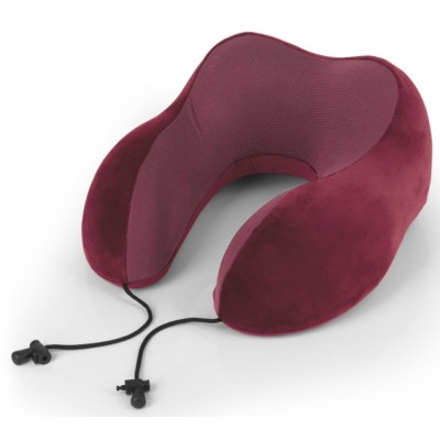 Gabol 800037-008 Μαξιλαράκι Ταξιδίου με Memory Foam Μπορντό