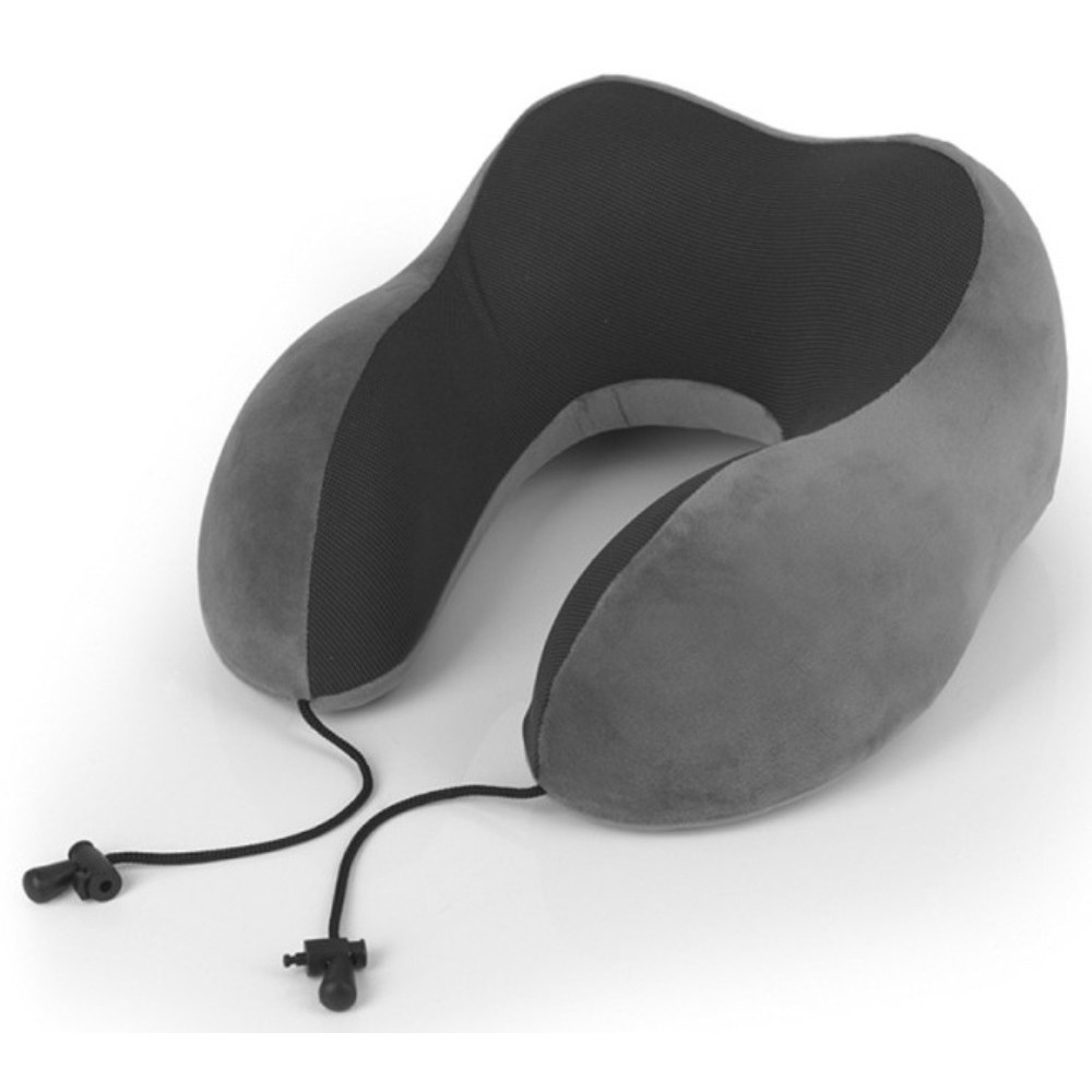 Gabol 800037-016 Μαξιλαράκι Ταξιδίου με Memory Foam Γκρι Είδη ταξιδιού