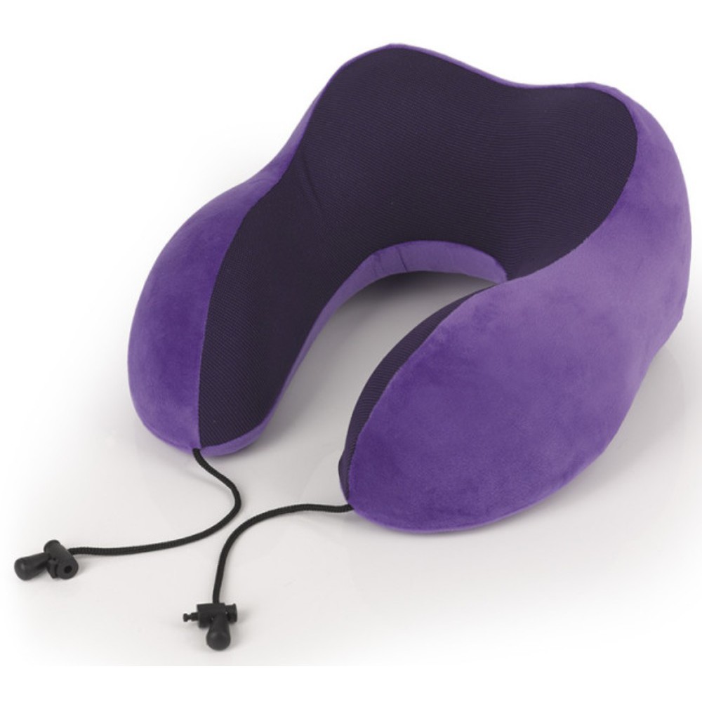 Gabol 800037-029 Μαξιλαράκι Ταξιδίου με Memory Foam Μωβ Είδη ταξιδιού