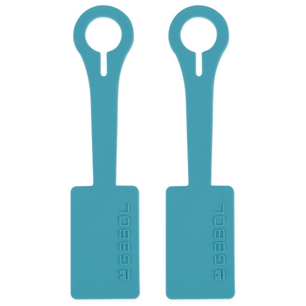 Gabol 800054 Ετικέτες Βαλίτσας 2τμχ Τιρκουάζ Είδη ταξιδιού