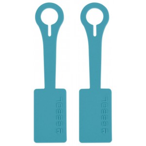 Gabol 800054 Ετικέτες Βαλίτσας 2τμχ Τιρκουάζ Είδη ταξιδιού