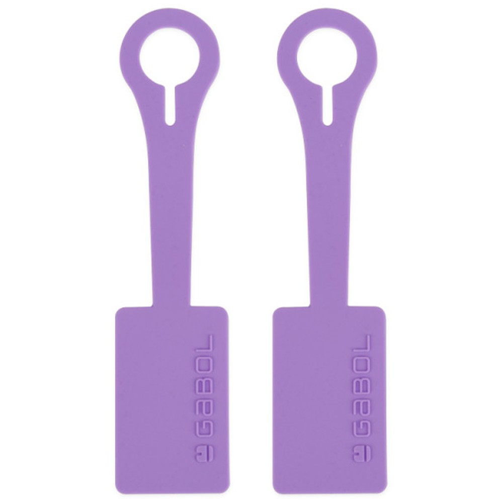 Gabol 800054 Ετικέτες Βαλίτσας 2τμχ Λιλά Αξεσουάρ