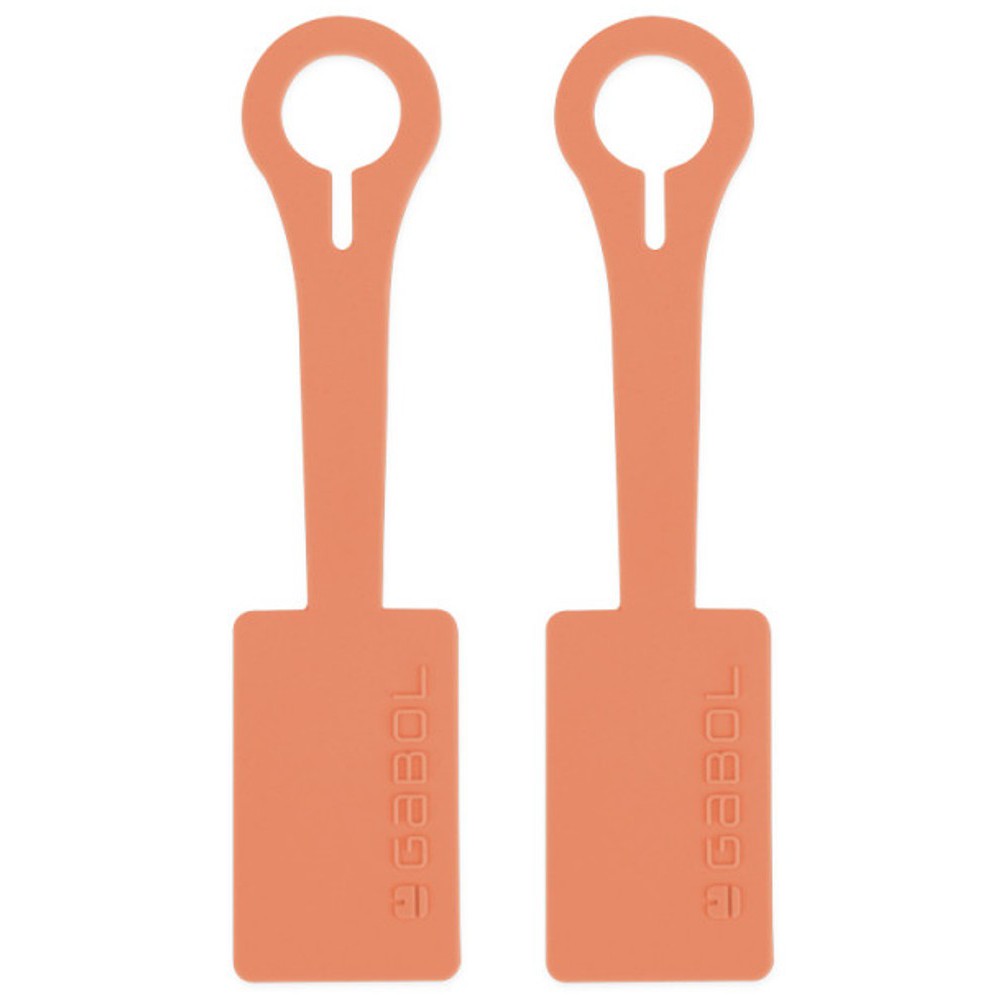 Gabol 800054 Ετικέτες Βαλίτσας 2τμχ πορτοκαλί Είδη ταξιδιού