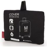 Gabol 800056 Κάλυμμα Βαλίτσας Luggage Cover MEDIUM Μαύρο 1
