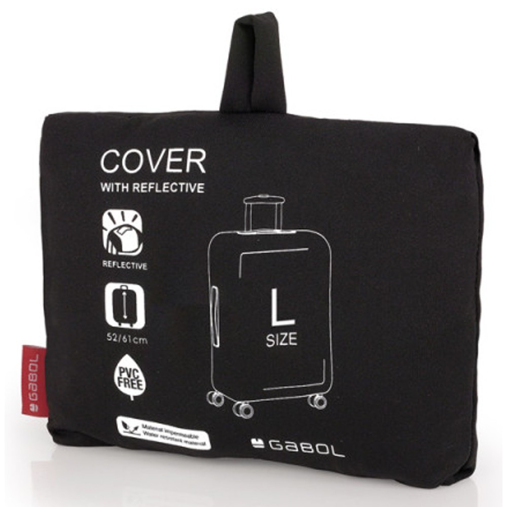 Gabol 800057 Κάλυμμα Βαλίτσας Luggage Cover LARGE Μαύρο Είδη ταξιδιού