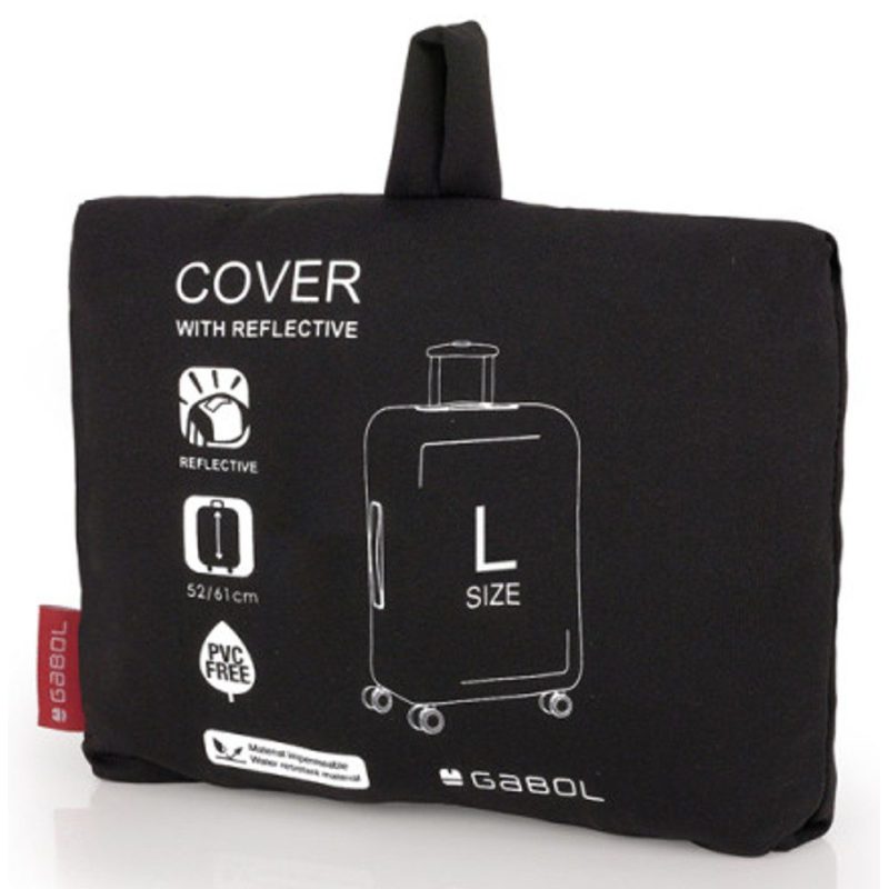 Gabol 800057 Κάλυμμα Βαλίτσας Luggage Cover LARGE Μαύρο Gabol