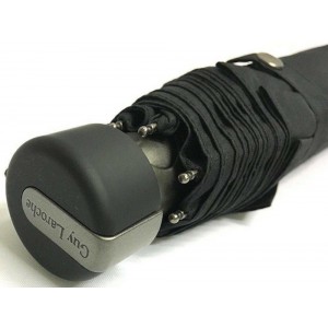 Guy Laroche 8111 Αυτόματη Αντιανεμική Ομπρέλα Βροχής Σπαστή Μαύρη Accessories