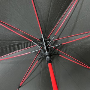 Guy Laroche 8125 Windproof Rain Umbrella Automatic Black Stick Accessories