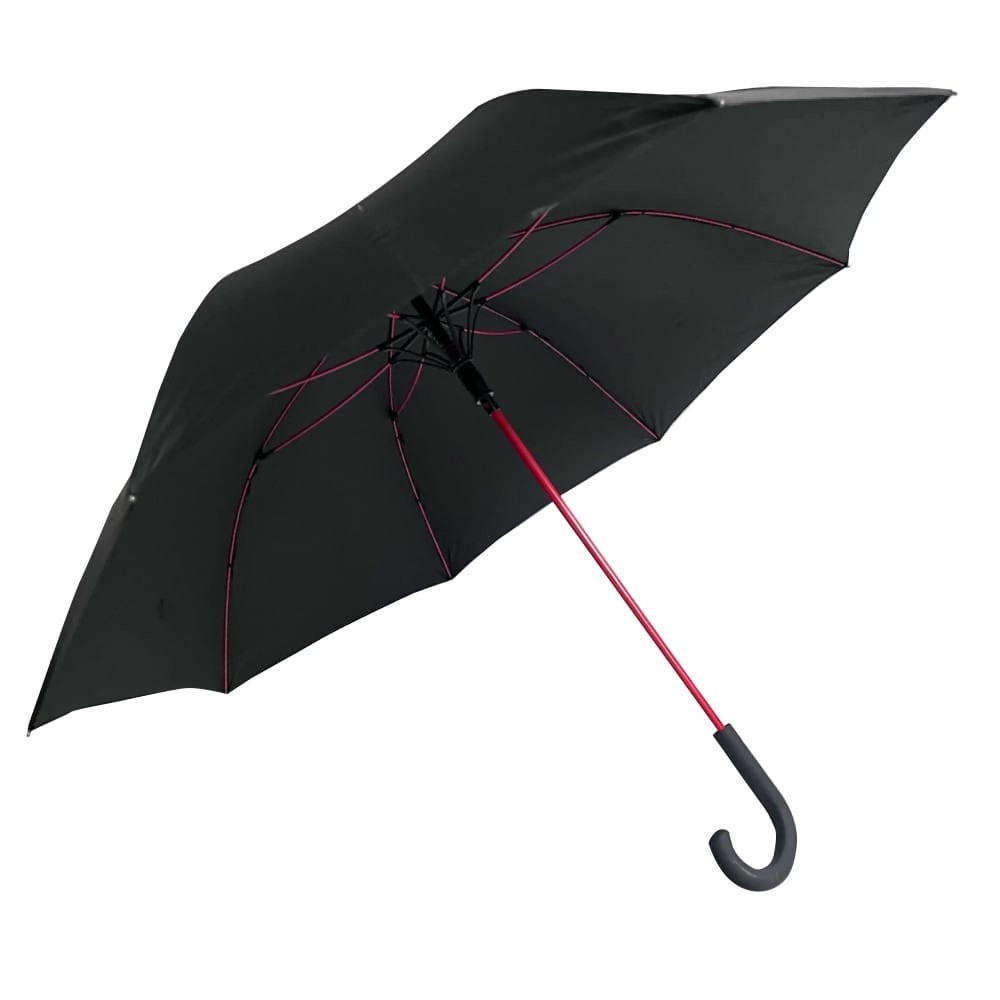 Guy Laroche 8125 Windproof Rain Umbrella Automatic Black Stick Accessories