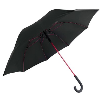 Guy Laroche 8125 Windproof Rain Umbrella Automatic Black Stick