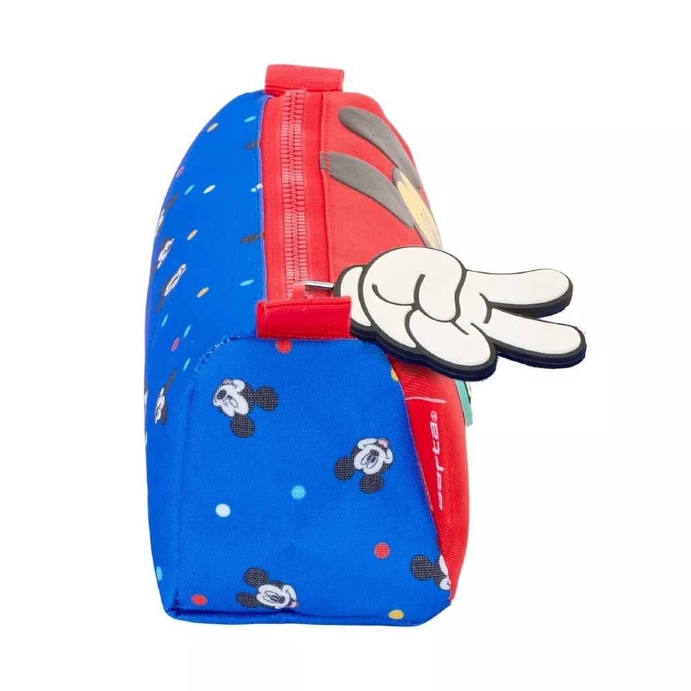 Safta 812514742 Mickey Mouse Κασετίνα Μπλε-Κόκκινο
