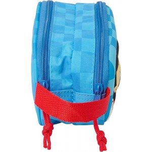 Safta 822550512 3D Mickey Mouse Κασετίνα Διπλή Μπλε-Σιέλ