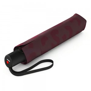 Knirps A.200 Automatic Windproof Folding Rain Umbrella 72018839 Cone Bordeaux Accessories