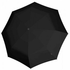 Knirps A.050 Αντιανεμική Ομπρέλα Βροχής Σπαστή 70511000 Μαύρη Accessories