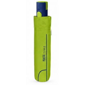 PERLETTI 26466 Automatic Windproof Folding Rain Umbrella Green Accessories