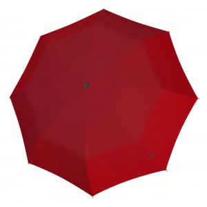 Knirps A.050 Windproof Folding Rain Umbrella 70511502 Red/Salsa Accessories
