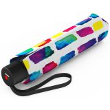 Knirps A.050 Αντιανεμική Ομπρέλα Βροχής Σπαστή Create Crystal 70518543 Άσπρη με σχέδια.	 1