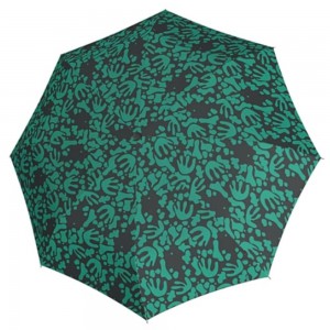 Knirps A.200 Αυτόματη Αντιανεμική Ομπρέλα Βροχής Σπαστή 72018614 Organic Neptune Πράσινη Αξεσουάρ