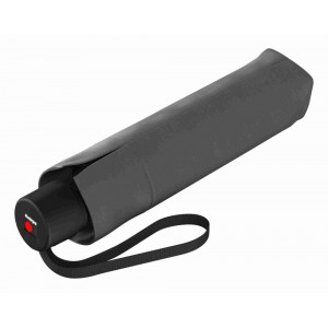 Knirps A.050 Windproof Folding Rain Umbrella 70510800 Dark Grey Accessories
