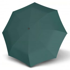 Knirps A.200 Automatic Windproof Folding Rain Umbrella 72018934 Green/Teal Accessories