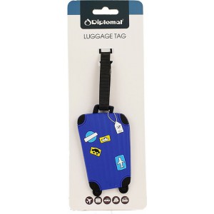 Diplomat ACNT2 Ετικέτα Βαλίτσας Μπλε Είδη ταξιδιού