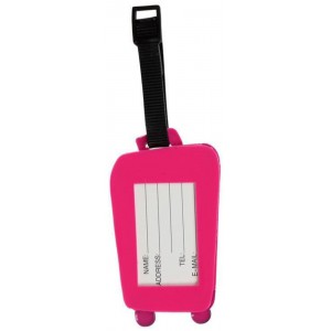 Diplomat ACNT2 Ετικέτα Βαλίτσας Ροζ Είδη ταξιδιού