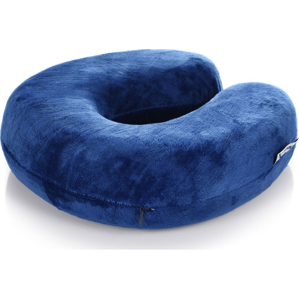 Diplomat ACPIL1 Μαξιλαράκι Ταξιδίου Memory Foam Μπλε