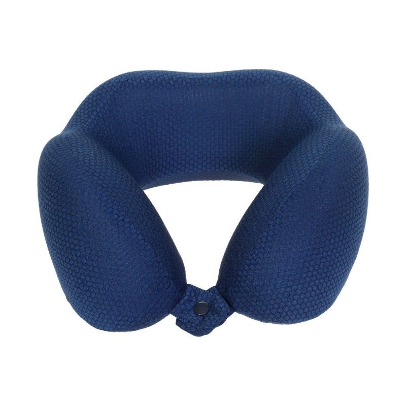 Diplomat ACPIL3 Μαξιλαράκι Ταξιδίου με Memory Foam Μπλε DIPLOMAT