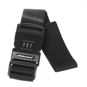 Diplomat Ιμάντας Βαλίτσας Με Συνδυασμό ACSTRAP2 Μαύρος Travel Items