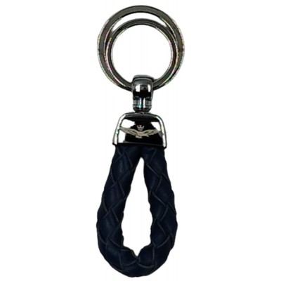 AERONAUTICA MILITARE Δερμάτινο μπρελόκ AM-165 Μπλε