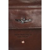 Aeronautica Militare AM-300 Δερμάτινο Ανδρικό Νεσεσέρ Καφέ 4