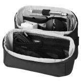 TROIKA BBL72/BK Cable organizer Θήκη για Ηλεκτρονικά Αξεσουάρ Μαύρη 2