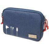 TROIKA BGO44/DB Cable organizer Θήκη για Ηλεκτρονικά Αξεσουάρ Μπλε 1