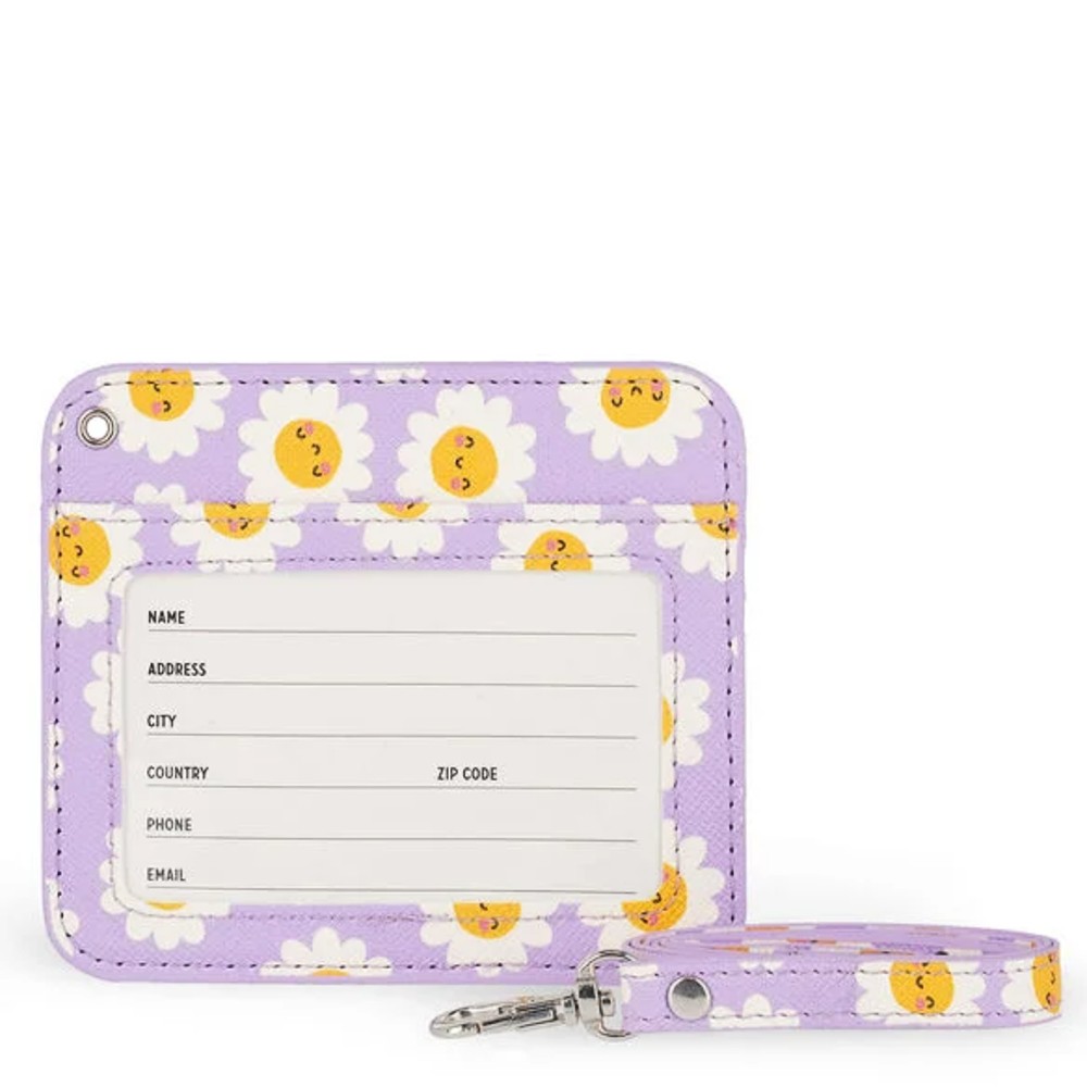 Legami Milano BH0032 Badge HolderTag Ετικέτα Προσωπικών Στοιχείων DAISY Λιλά Αξεσουάρ