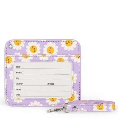 Legami Milano BH0032 Badge HolderTag Ετικέτα Προσωπικών Στοιχείων DAISY Λιλά