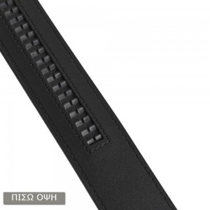 Beverly Hills Polo Club BH-8500 Men's Leather Belt Black Accessories