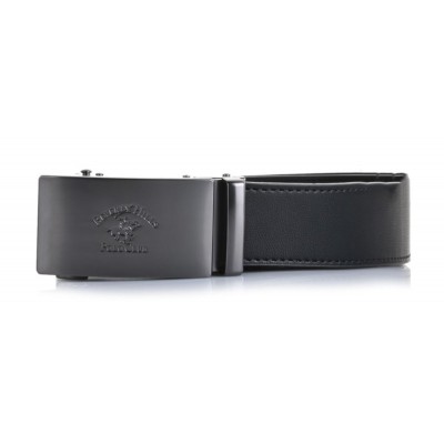 Beverly Hills Polo Club BH-8500 Men's Leather Belt Black
