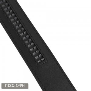 Beverly Hills Polo Club BH-8503 Men's Leather Belt Black Accessories