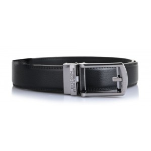 Beverly Hills Polo Club BH-8503 Men's Leather Belt Black Accessories