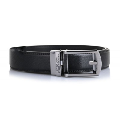 Beverly Hills Polo Club BH-8503 Men's Leather Belt Black
