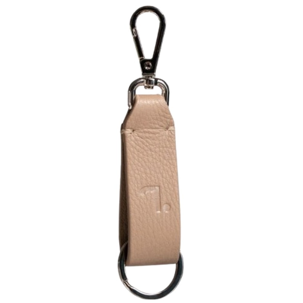 7.Dots Leather Keychain BOLOGNA-00-009 Beige Accessories